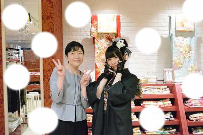 成人式　前撮り　梅田