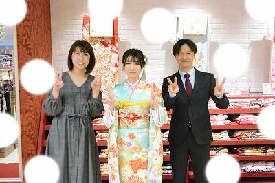 成人式　前撮り　梅田
