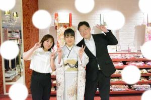 成人式　前撮り　梅田
