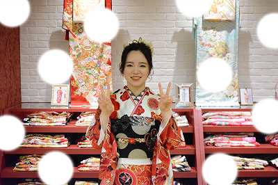 成人式　前撮り　梅田