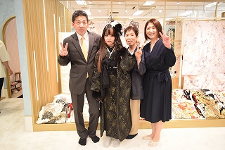 前撮り　振袖　撮影会　レース