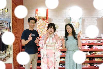 成人式　前撮り　梅田