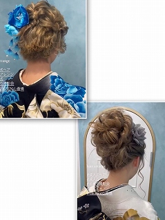 前撮り撮影会　ヘアアレンジ