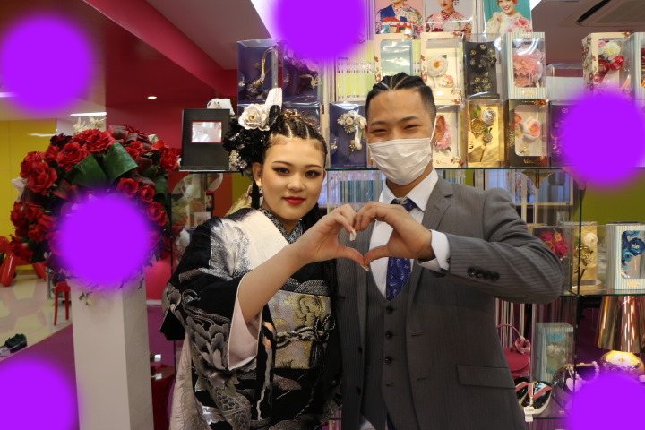 前撮り　振袖　TAKAZEN