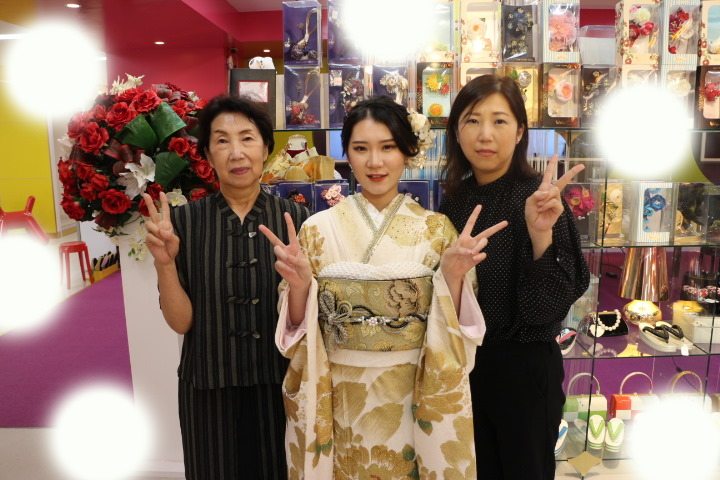 前撮り　振袖　TAKAZEN