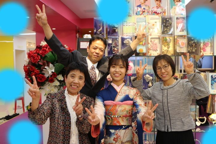 前撮り　振袖　TAKAZEN