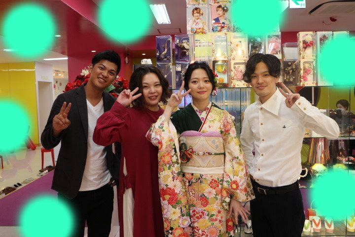 前撮り　振袖　TAKAZEN