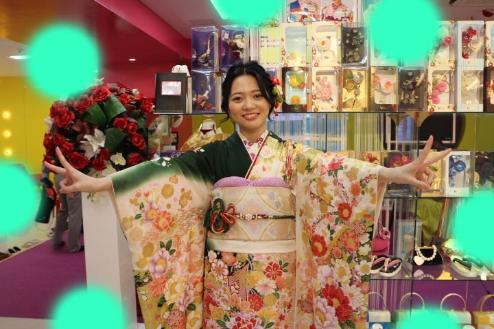 前撮り　振袖　TAKAZEN