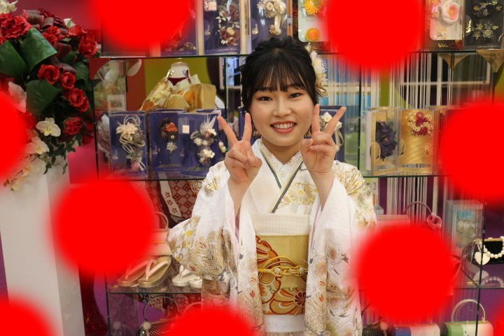 TAKAZEN神戸店　前撮り撮影会　イマドキ　カワイイ　コディネート　成人式　振袖レンタル