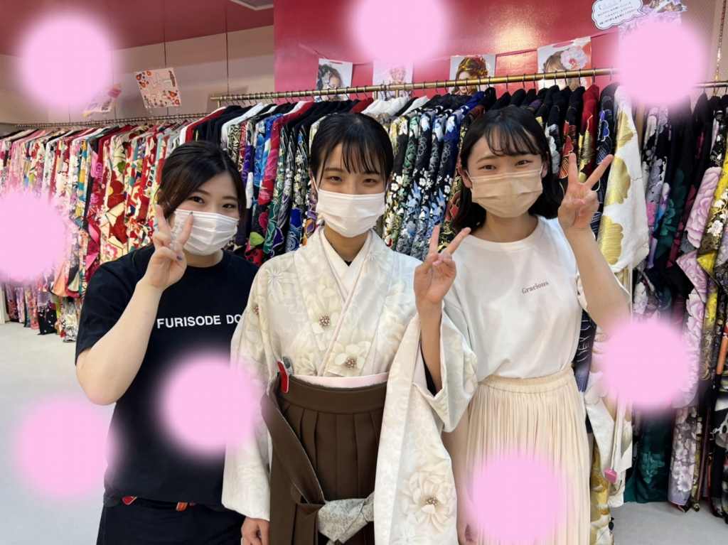 TAKAZEN　袴　卒業式　くすみカラー　玉城ティナ　ブラウン　