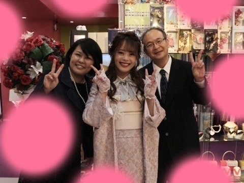TAKAZEN神戸店　前撮り撮影会　イマドキ　カワイイ　コディネート　くすみカラー　振袖レンタル