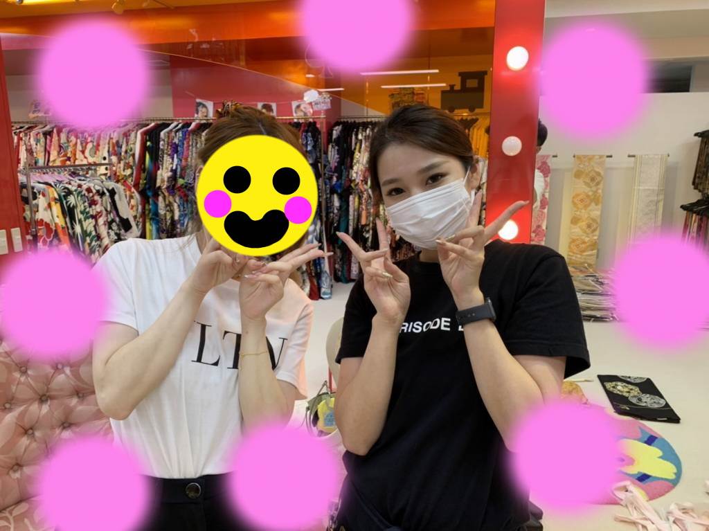 ヴｨンテージ　くすみ　振袖レンタル　からし色　TKAZEN