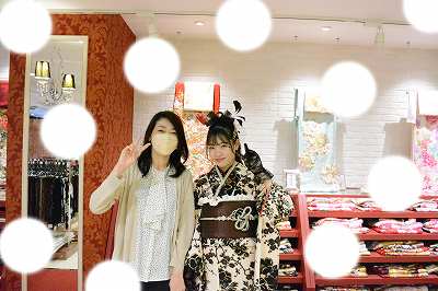 成人式　前撮り　梅田
