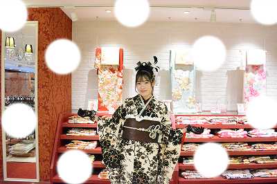 成人式　前撮り　梅田