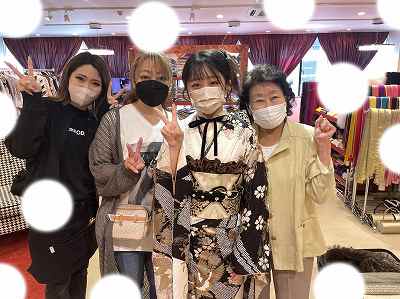 振袖　前撮り　梅田　