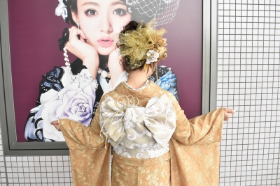 成人式　振袖　前撮り撮影会