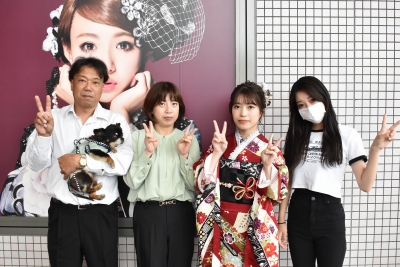 成人式　振袖　前撮り撮影会