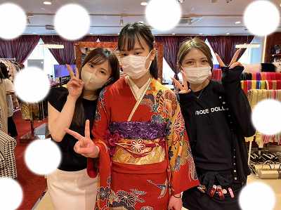成人式　ママ振　梅田