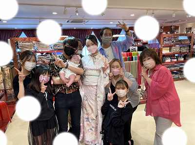 ヴィンテージ くすみ 振袖レンタル