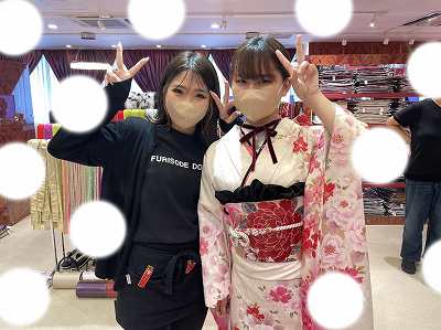 振袖　前撮り　梅田　