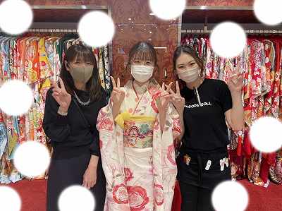 【TAKAZEN梅田本店】♡11日　本日の袴＆お振袖姫ちゃん♡