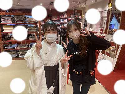 卒業式　袴　かわいい