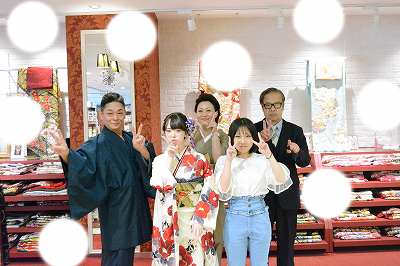 成人式　前撮り　梅田