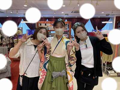 【TAKAZEN梅田本店】♡5日　大阪梅田で卒業式袴レンタル姫ちゃん♡