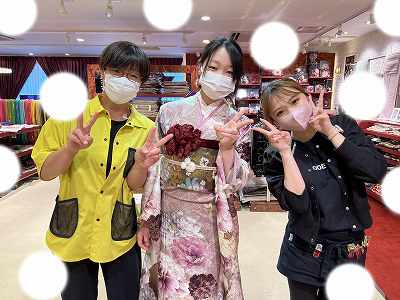 【TAKAZEN梅田本店】♡22日　袴＆お振袖姫ちゃん♡