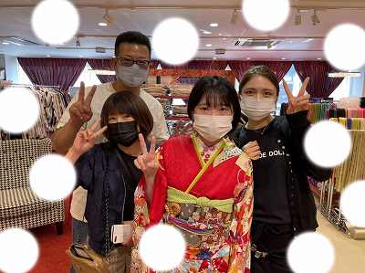 2023　成人式　古典柄