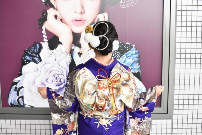 成人式　振袖　前撮り撮影会