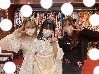 【TAKAZEN梅田本店】♡4日　2023年成人お振袖＆卒業袴姫ちゃん♡　