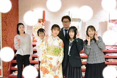 振袖　前撮り　梅田