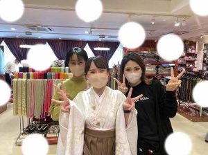 卒業式 袴 かわいい
