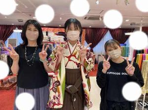 卒業式 袴 かわいい