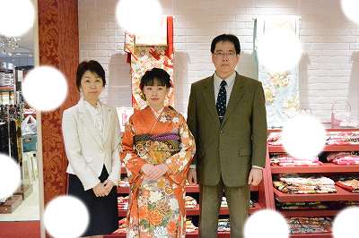 成人式　前撮り　梅田