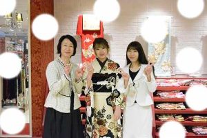 成人式　前撮り　梅田