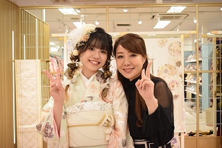 前撮り　振袖　撮影会　ヘップバーン