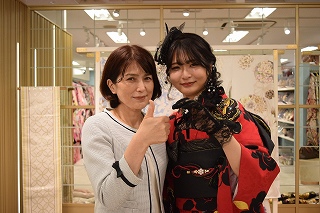 前撮り撮影会　振袖レンタル　ヘップバーン