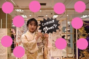 前撮り　振袖　撮影会　白　金　モード　