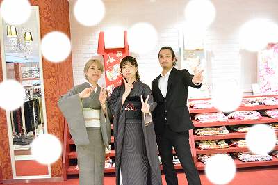 成人式　前撮り　梅田
