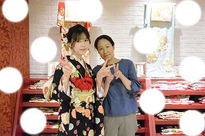 成人式　前撮り　梅田