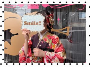 成人式　振袖　前撮り撮影会