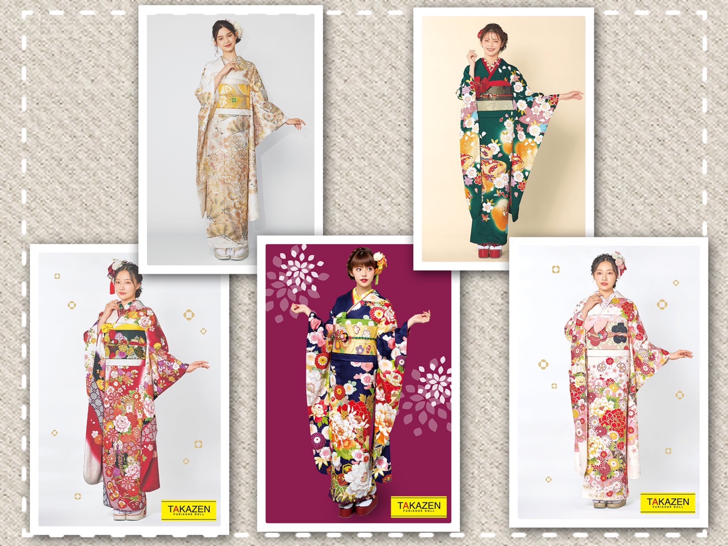TAKAZEN神戸店　成人式　振袖　古典　人気　かわいい　レンタル