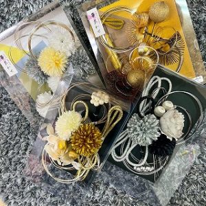 成人式　髪飾り　派手