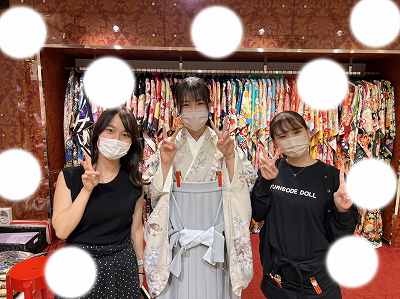 卒業式 袴 かわいい