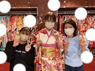 成人式　前撮り　梅田