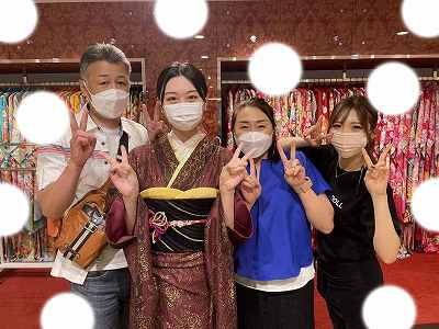 【TAKAZEN梅田本店】♡6日　大阪梅田でこだわりお振袖＆袴レンタル姫ちゃん♡