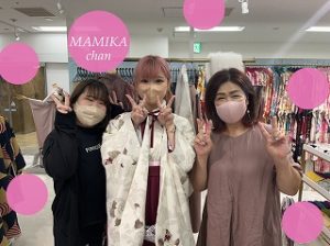 レトロ　フリル　くすみ　撮影　袴レンタル