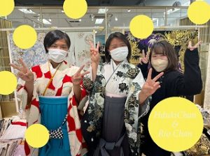 袴レンタル　なんば　友達同士